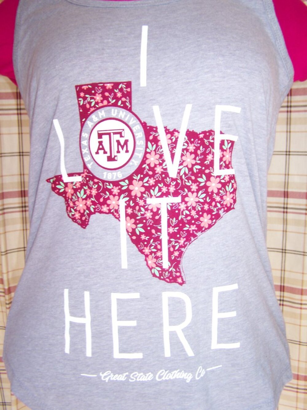 Great State Clothing Co. NWT Texas A&M Tank Sz S - Picture 2 of 4